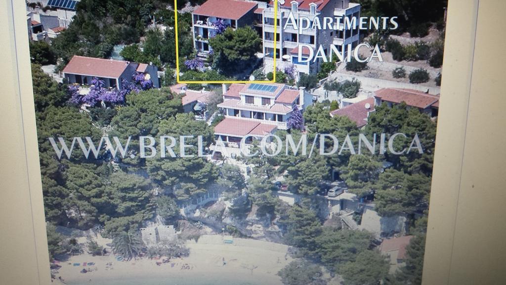 Apartment Danica Брела Экстерьер фото
